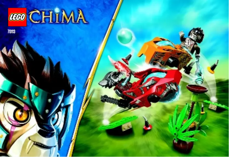 Page 1 de la notice Manuel utilisateur Lego Chima 70113