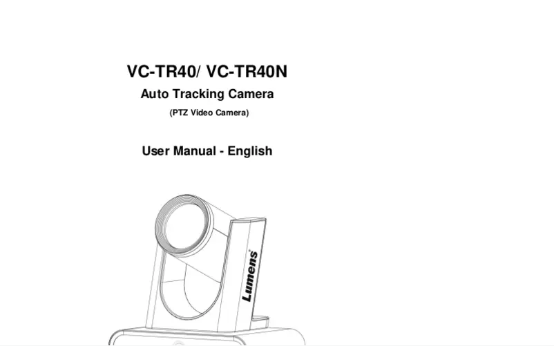 Page n°1 - Manuel utilisateur Lumens VC-TR40N