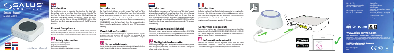 Page n°1 - Manuel utilisateur Salus SB600