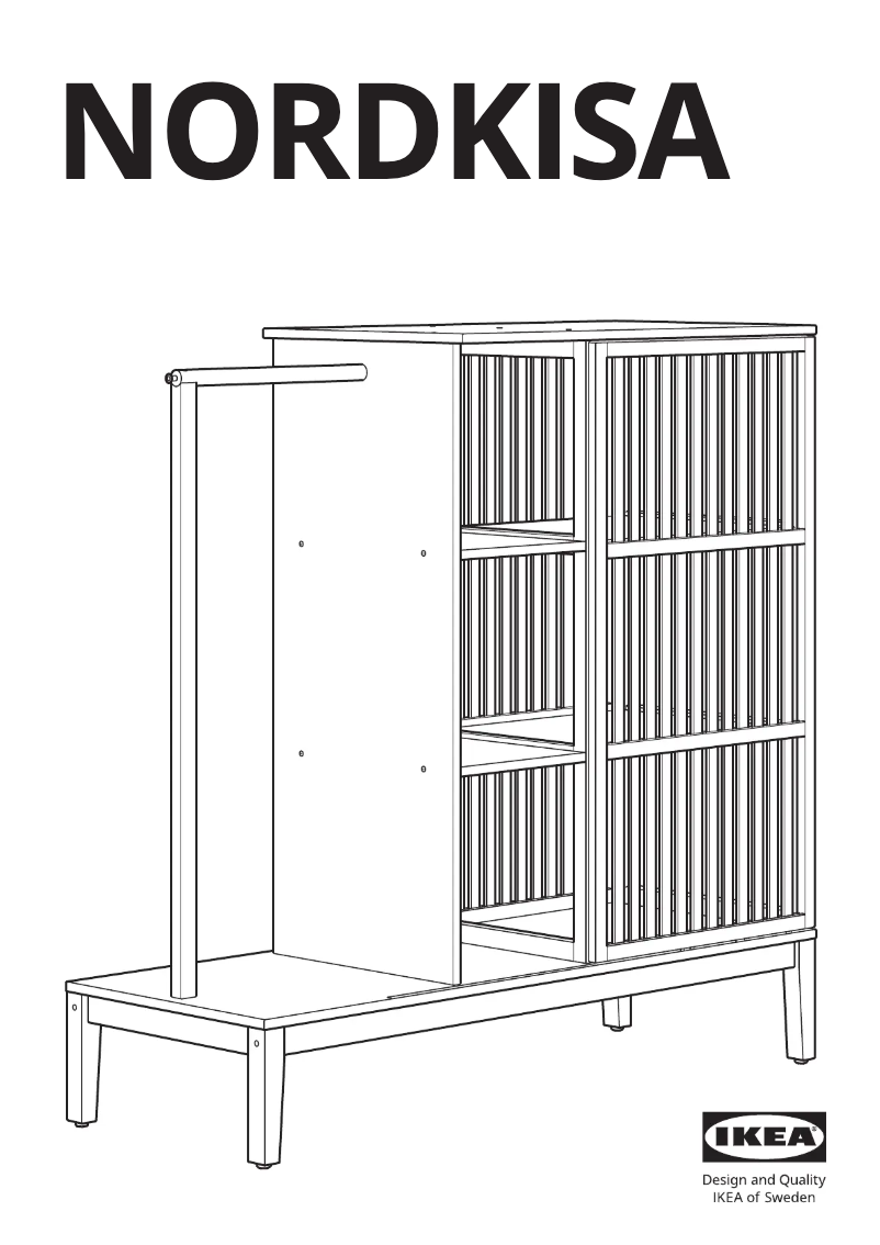 Página 1 del manual Manual de usuario Ikea NORDKISA 304.394.76