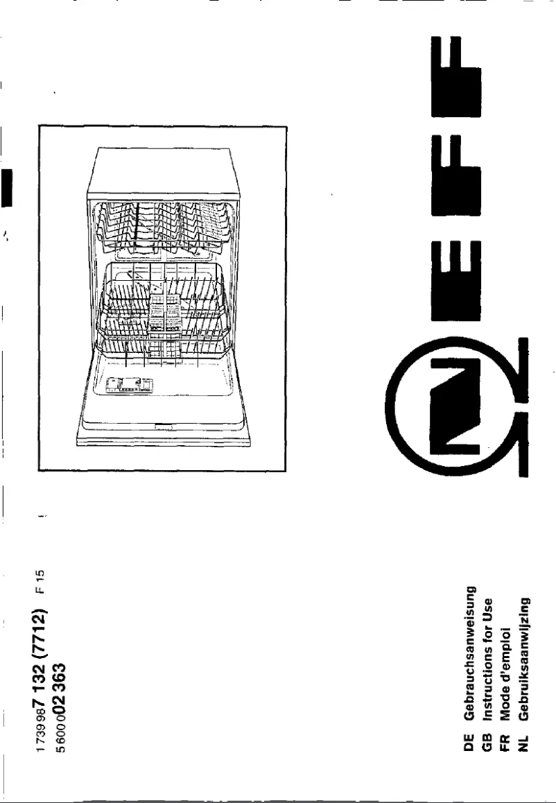 Page n°1 - Manuel utilisateur Neff S4453