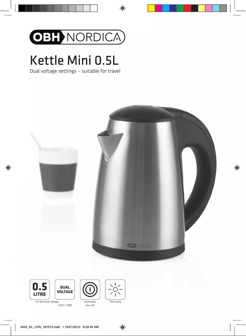 Página 1 del manual Manual de usuario OBH Nordica Mini 6442