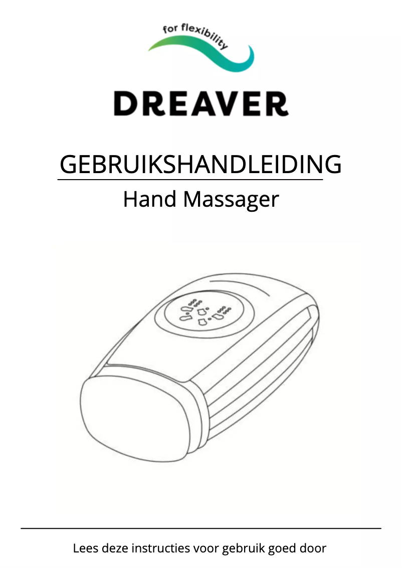 Image de la première page du manuel de l'appareil Hand Massager