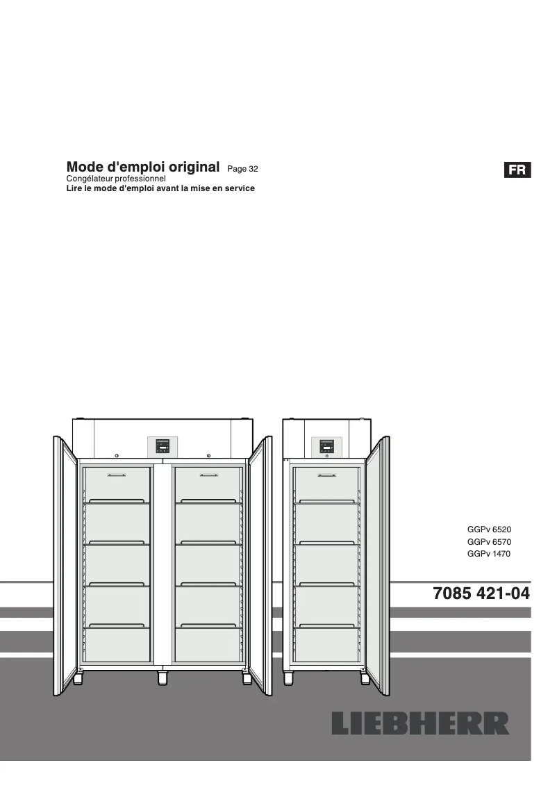 Image de la première page du manuel de l'appareil BGPv 8470 Pro