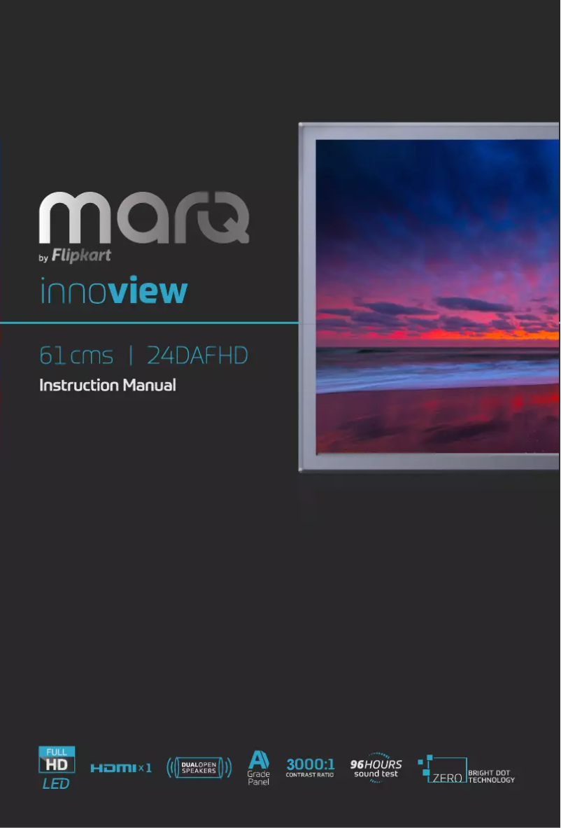 Image de la première page du manuel de l'appareil 24DAFHD