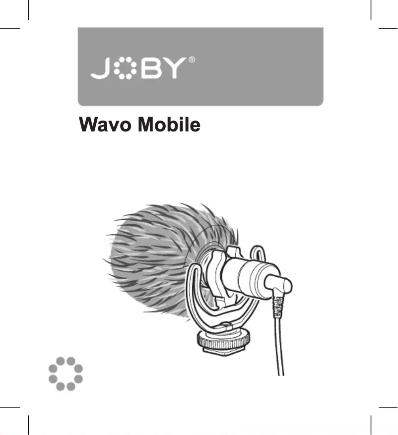 Page n°1 - Manuel utilisateur Joby Wavo Mobile