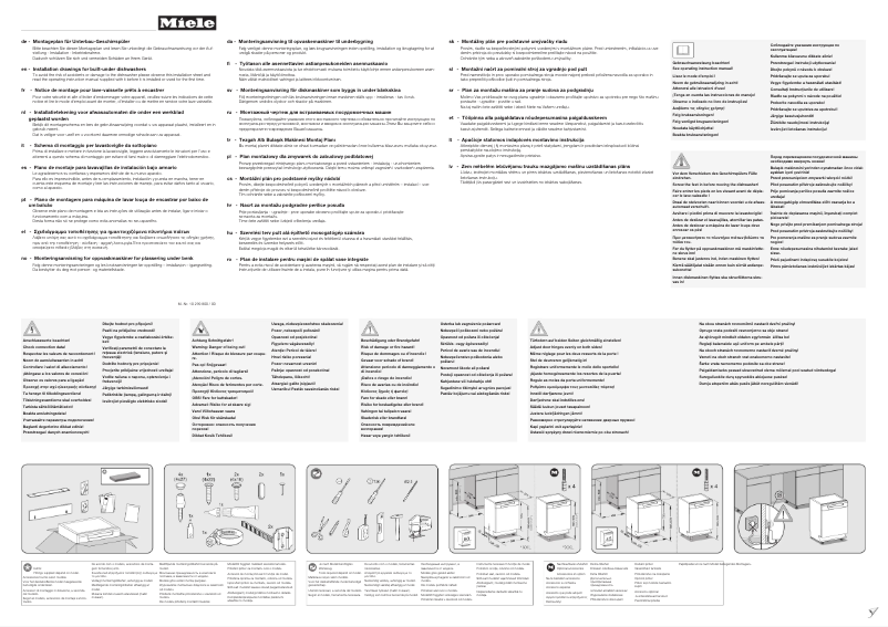 Page 1 de la notice Manuel utilisateur Miele G 4920