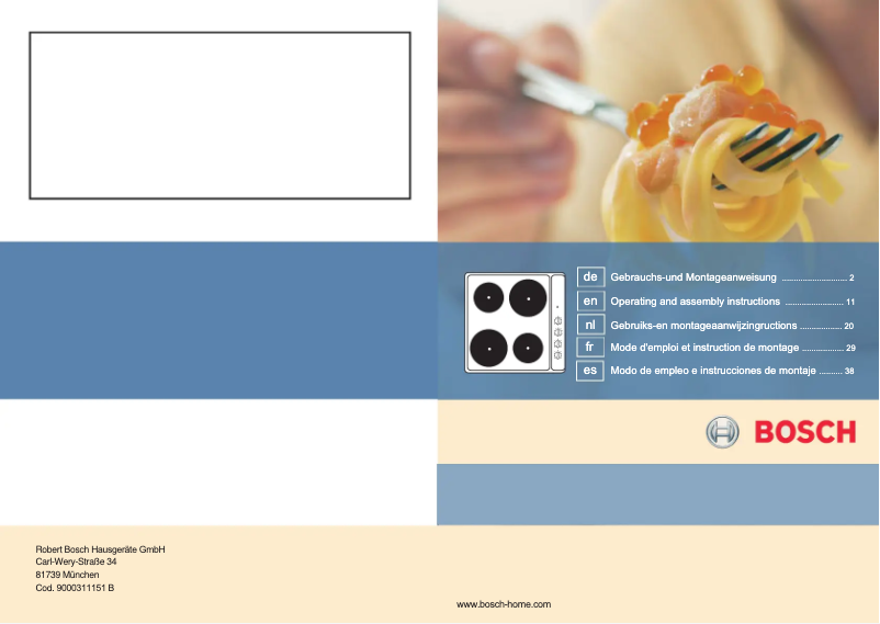 Image de la première page du manuel de l'appareil NCT615C01