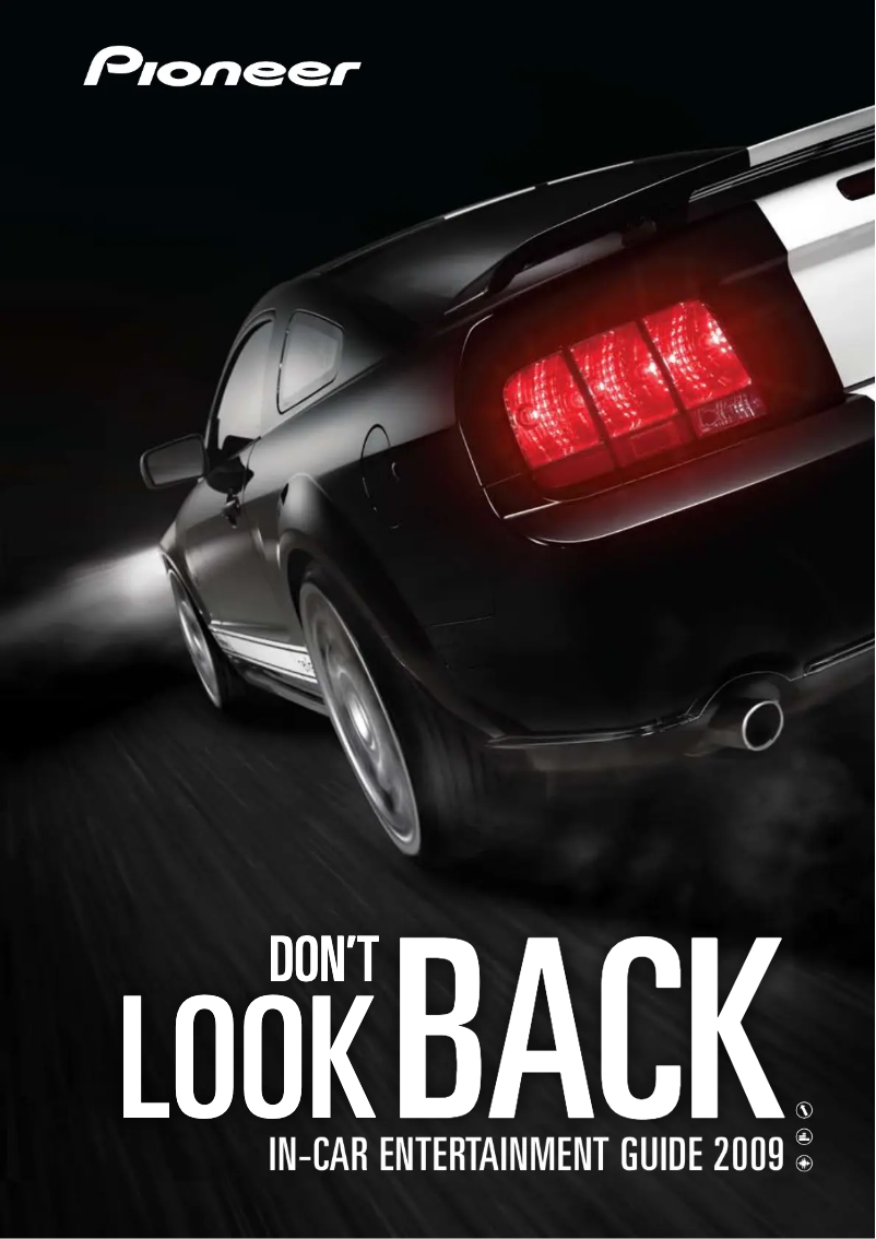 Page 1 de la notice Manuel utilisateur Pioneer TS-CX7