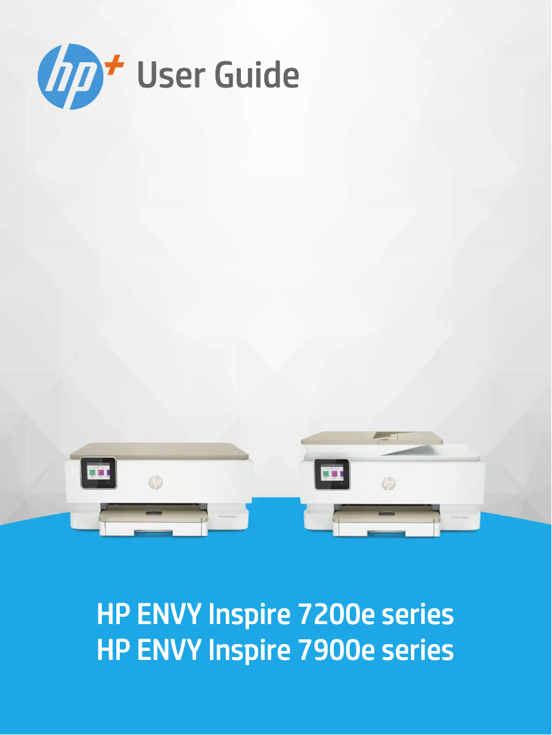 Page n°1 - Manuel utilisateur HP ENVY Inspire 7955e