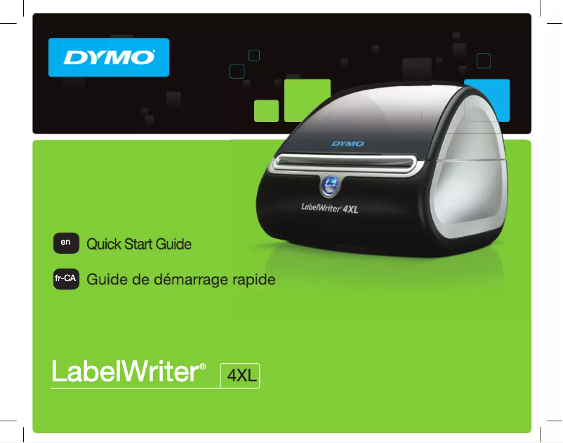Page n°1 - Manuel utilisateur Dymo LabelWriter 4XL