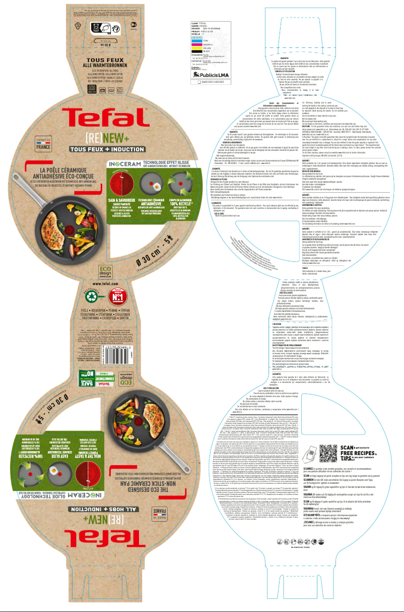 Page 1 de la notice Manuel utilisateur Tefal Renew+ C4240753