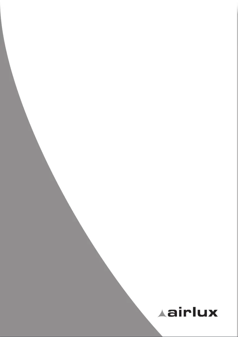 Page 1 de la notice Manuel utilisateur Airlux AHBF970IX