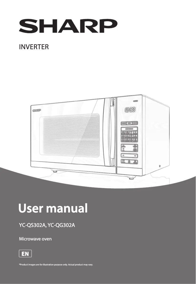 Image de la première page du manuel de l'appareil YC-QG302AU