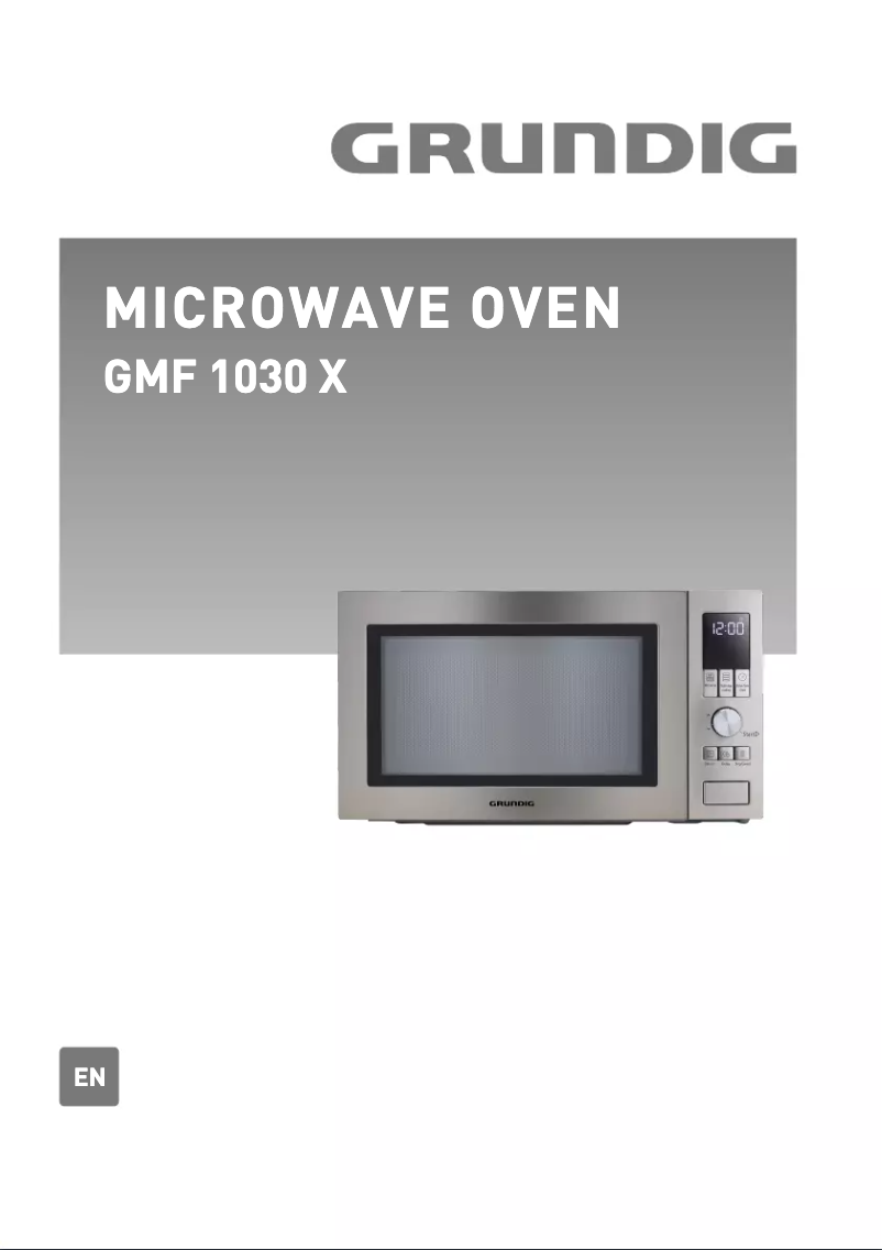 Page n°1 - Manuel utilisateur Grundig GMF1030