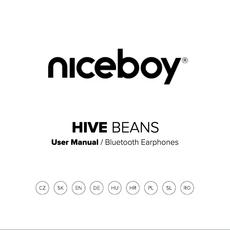 Page 1 de la notice Manuel utilisateur Niceboy HIVE Beans