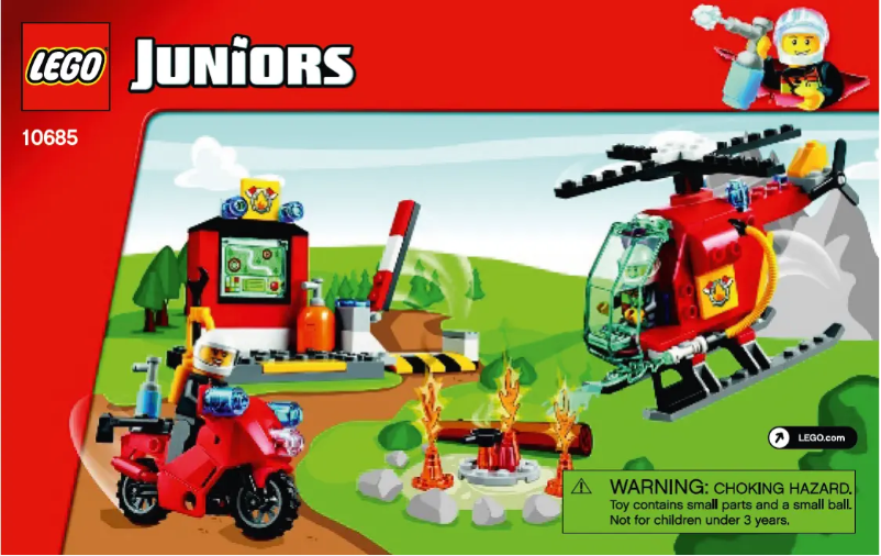 Page n°1 - Manuel utilisateur Lego Juniors 10685