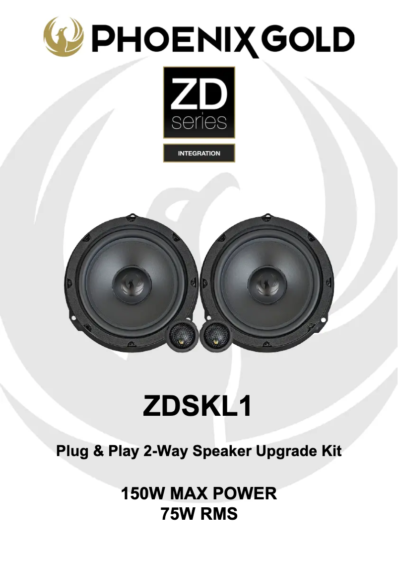 Página 1 del manual Manual de usuario Phoenix Gold ZDSKL1