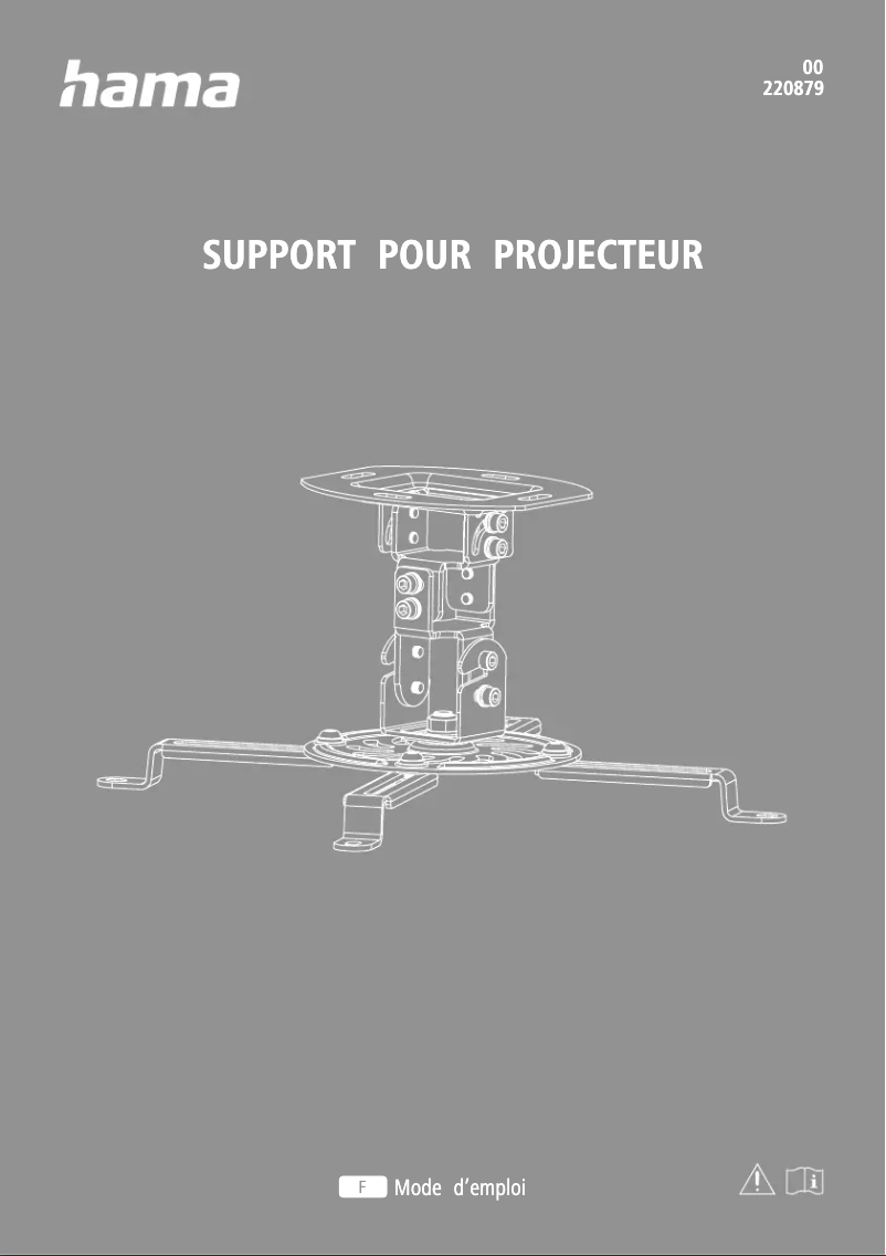 Page 1 de la notice Manuel utilisateur Hama 220879