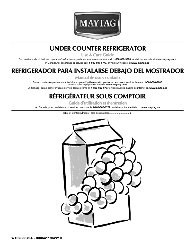 Image de la première page du manuel de l'appareil MURM24FWBS