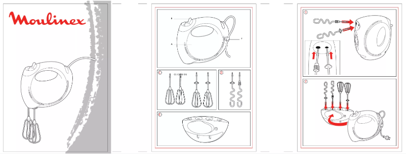 Image de la première page du manuel de l'appareil Easy Max A BM5