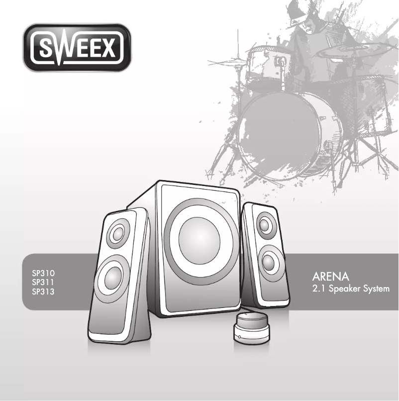 Page n°1 - Manuel utilisateur Sweex SP311V2