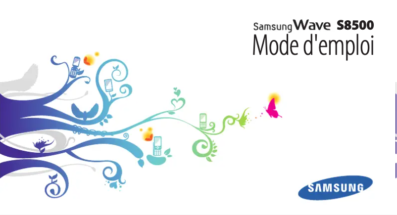 Page 1 de la notice Manuel utilisateur Samsung Wave