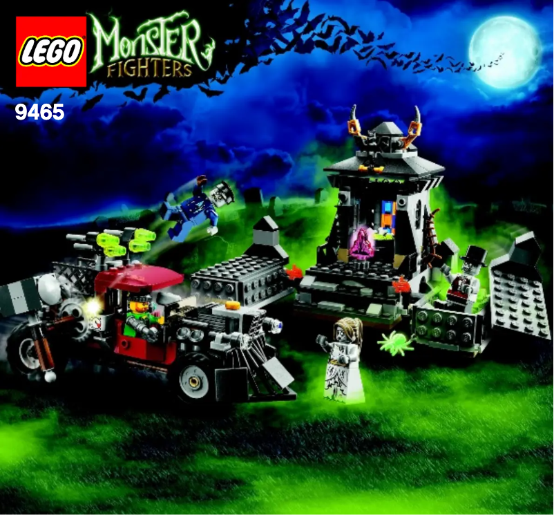 Page n°1 - Manuel utilisateur Lego Monster Fighters 9465