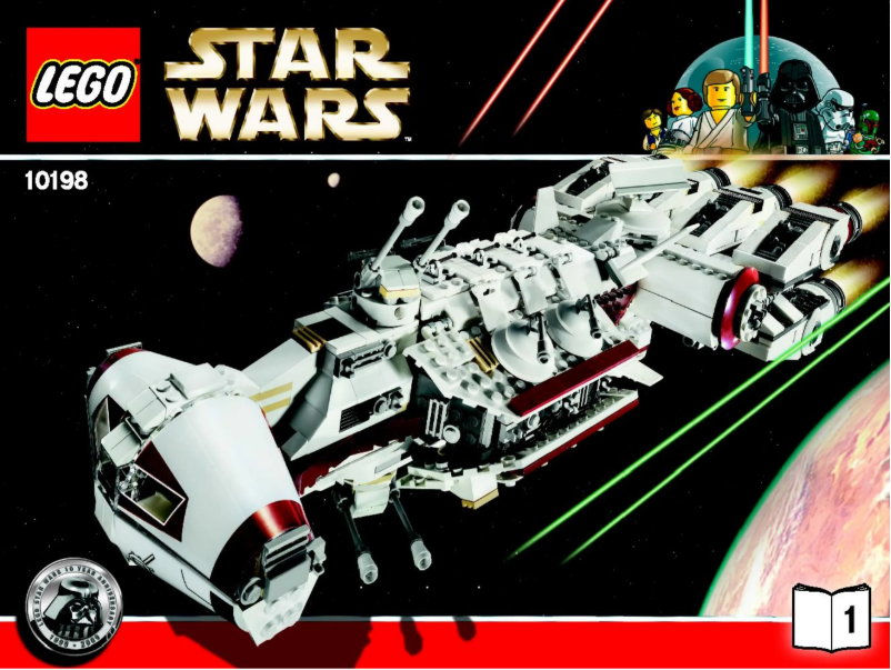 Page 1 de la notice Manuel utilisateur Lego Star Wars 10198