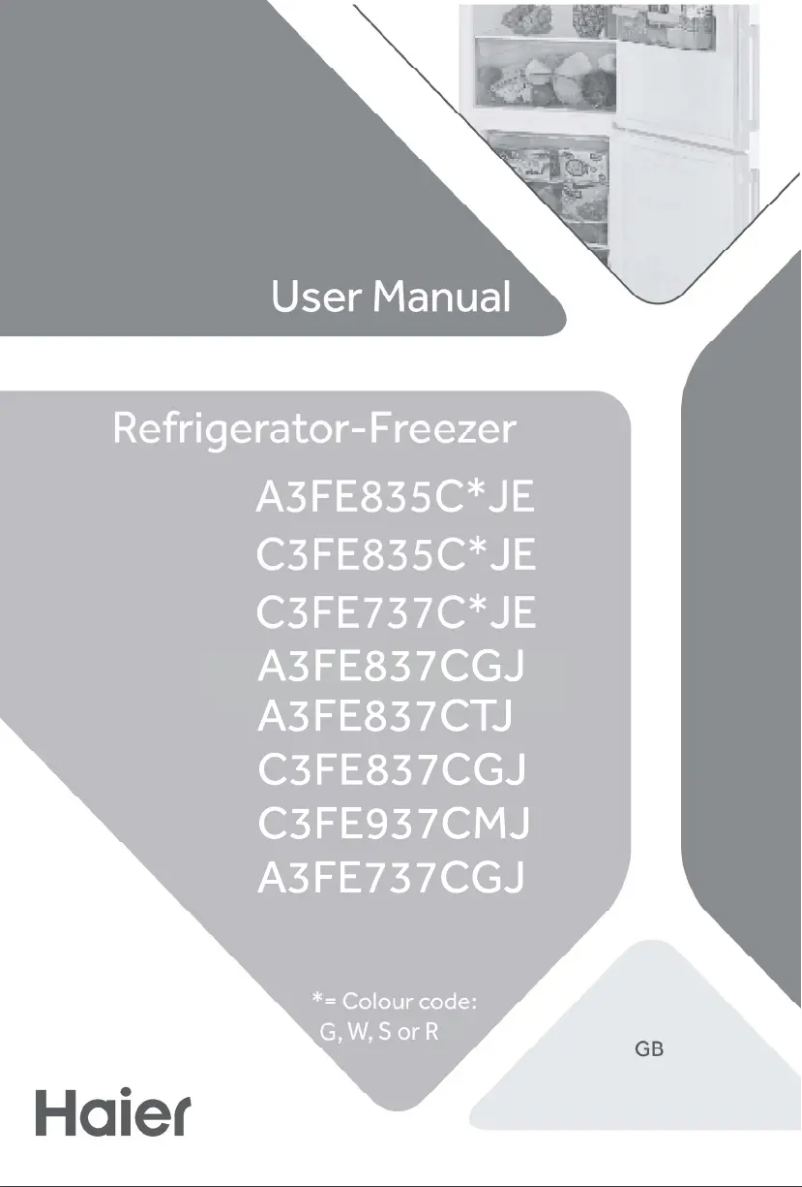 Page n°1 - Label énergétique Haier A3FE837CHJ