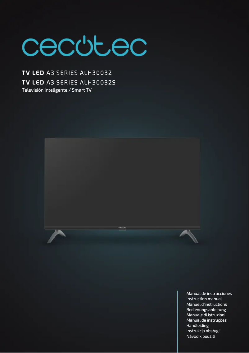 Página 1 del manual Manual de usuario Cecotec ALH30032