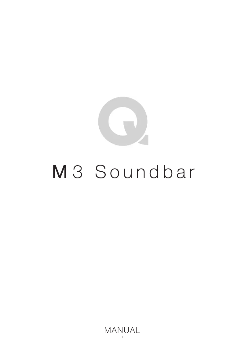 Page n°1 - Manuel utilisateur Q Acoustics M3