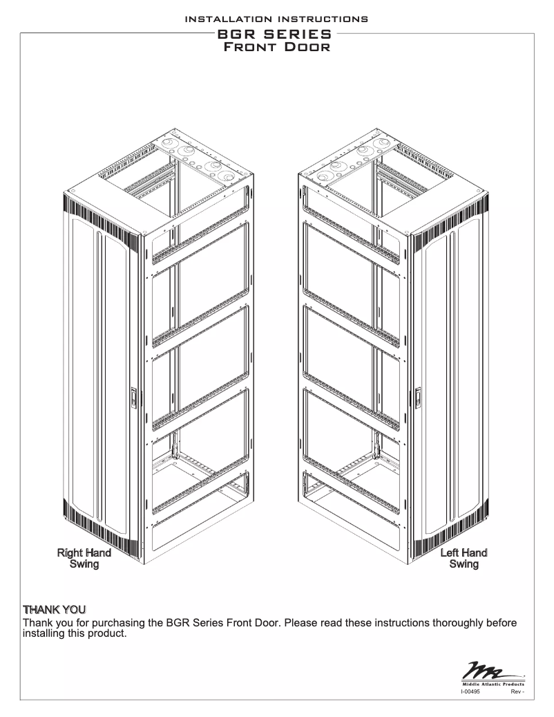First page image of the manual for BFD-45