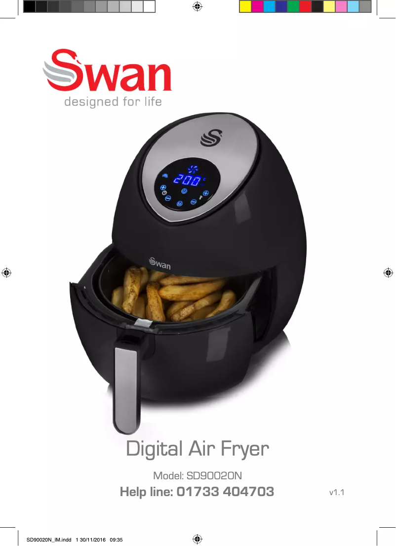 Page 1 de la notice Manuel utilisateur Swan SD90020N