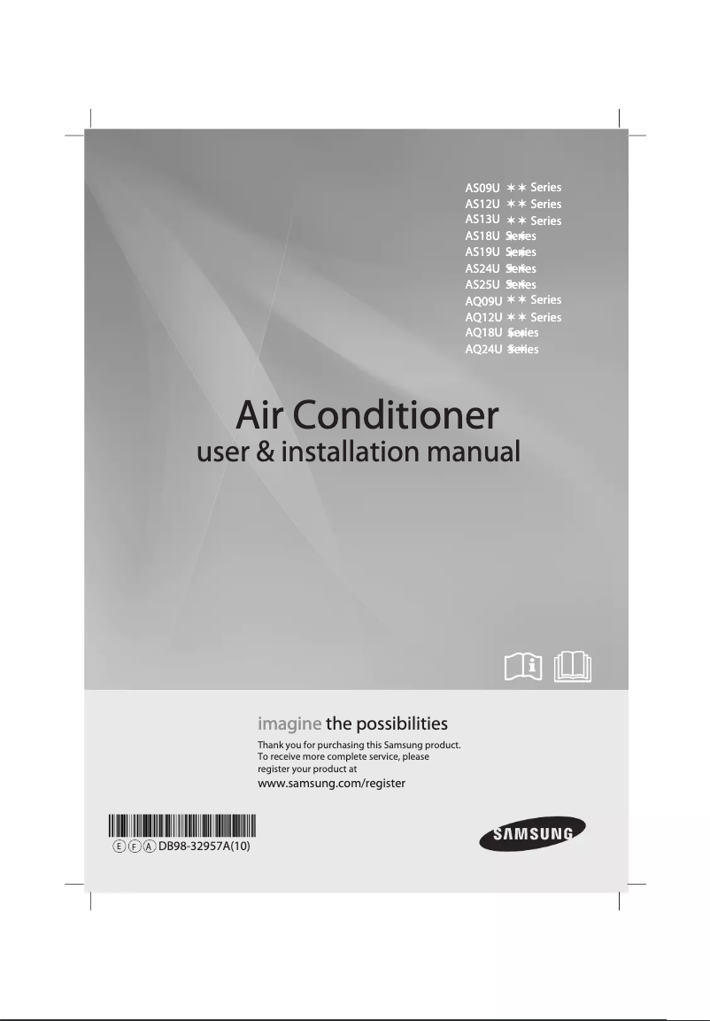 Image de la première page du manuel de l'appareil AS19UGPX