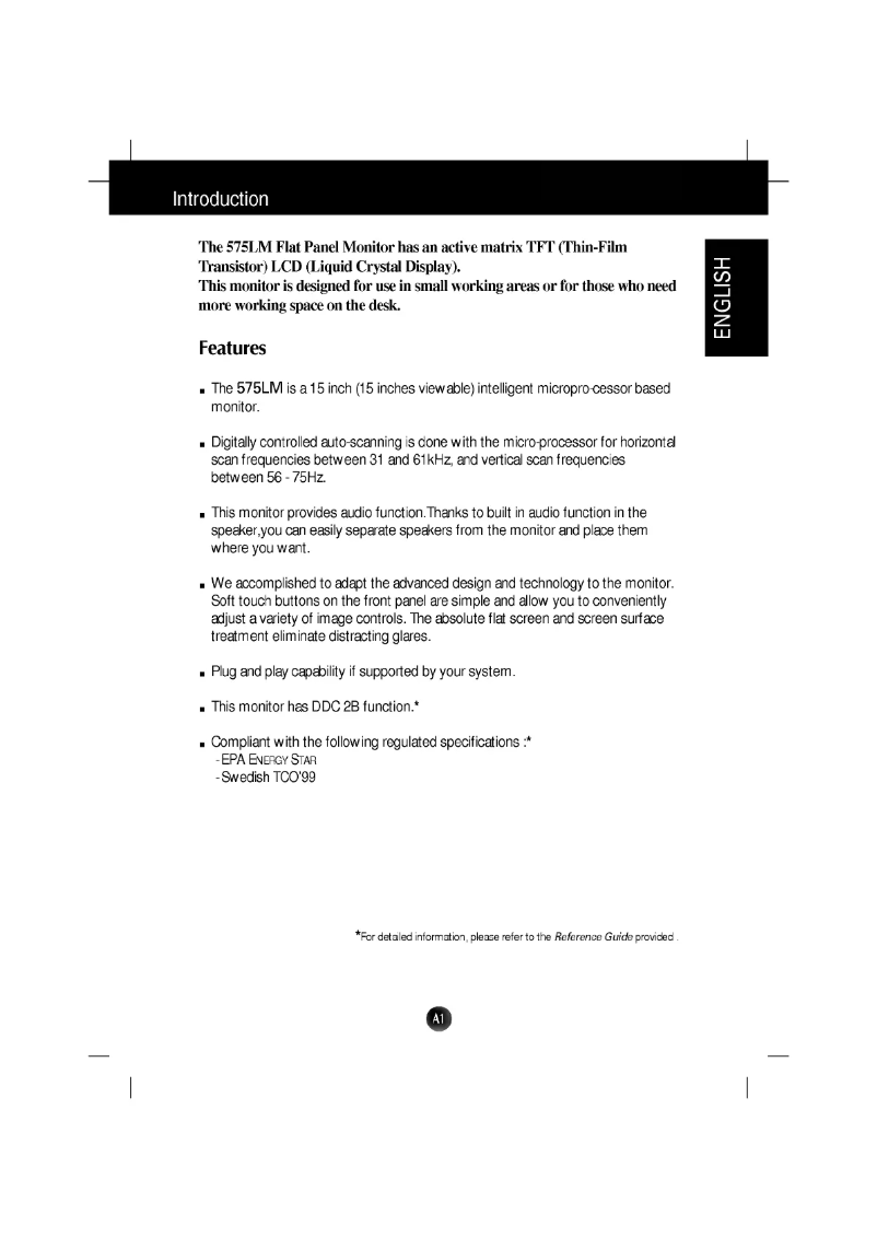 Page n°1 - Manuel utilisateur LG LM565D