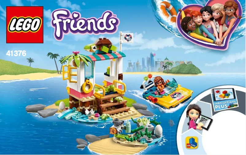 Page n°1 - Manuel utilisateur Lego Friends 41376