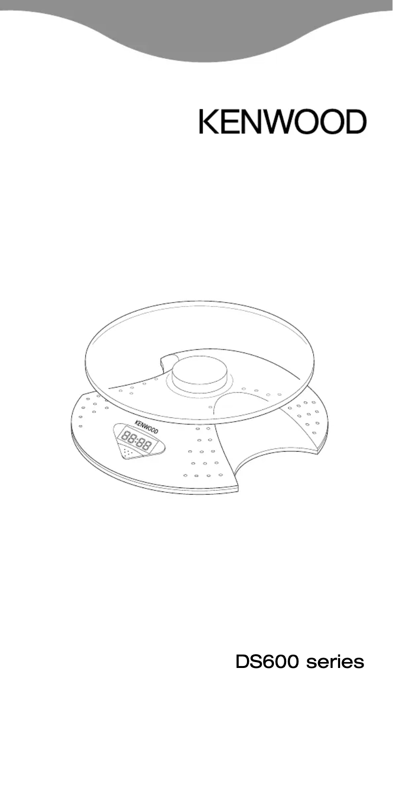Page 1 de la notice Manuel utilisateur Kenwood DS606