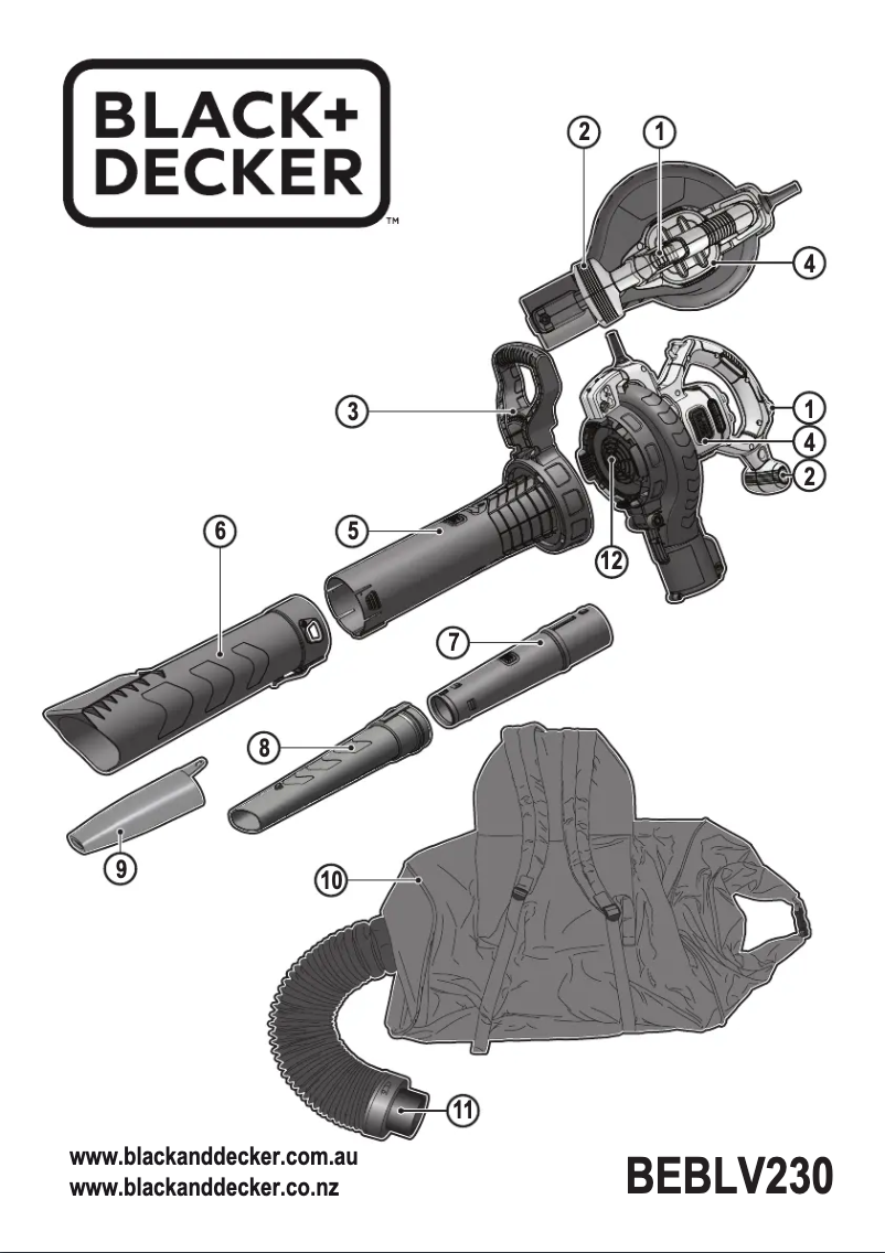 Image de la première page du manuel de l'appareil BEBLV230