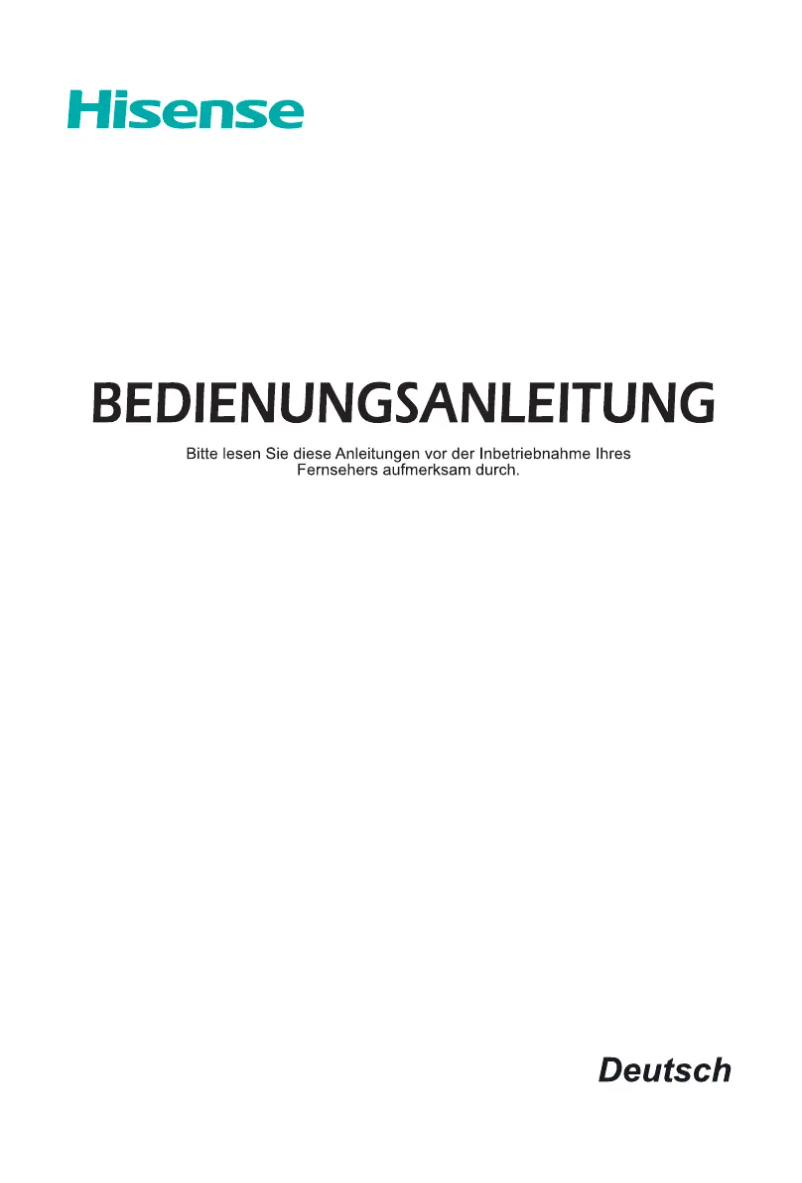 Image de la première page du manuel de l'appareil H55BE7200