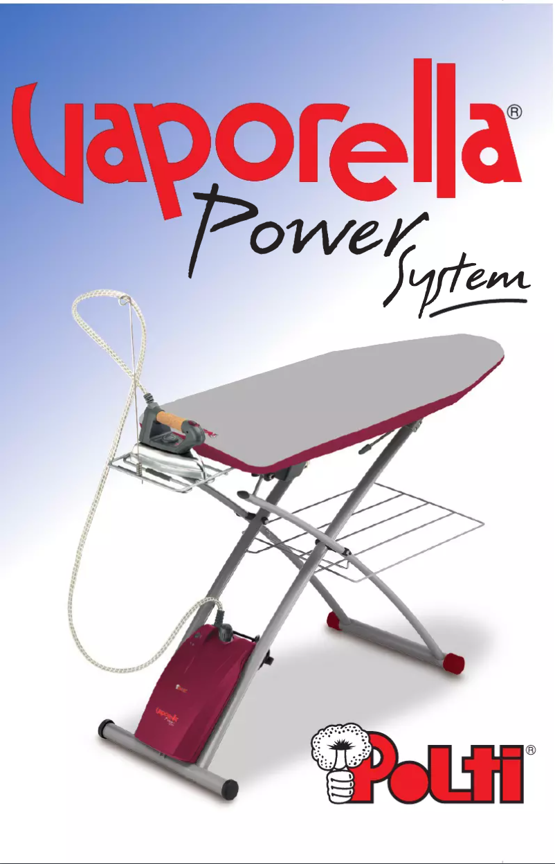 Page n°1 - Manuel utilisateur Polti Vaporella Power System