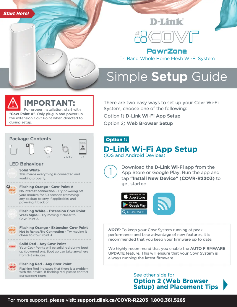 Página 1 del manual Manual de usuario D-Link COVR-R2203
