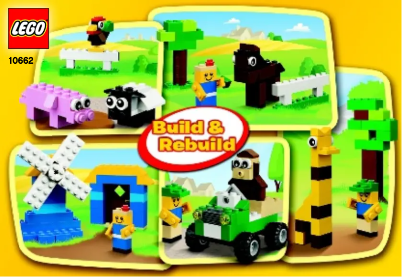 Page 1 de la notice Manuel utilisateur Lego Classic 10662