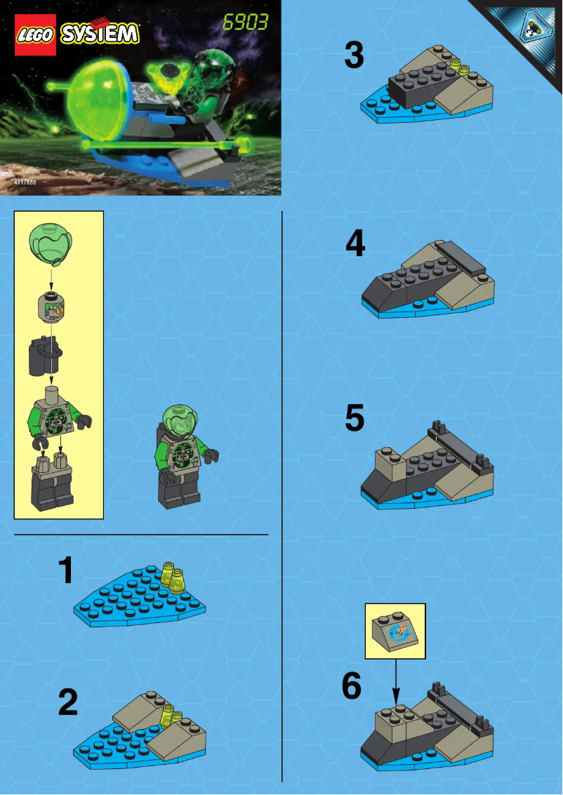 Page 1 de la notice Manuel utilisateur Lego Beetle Pod