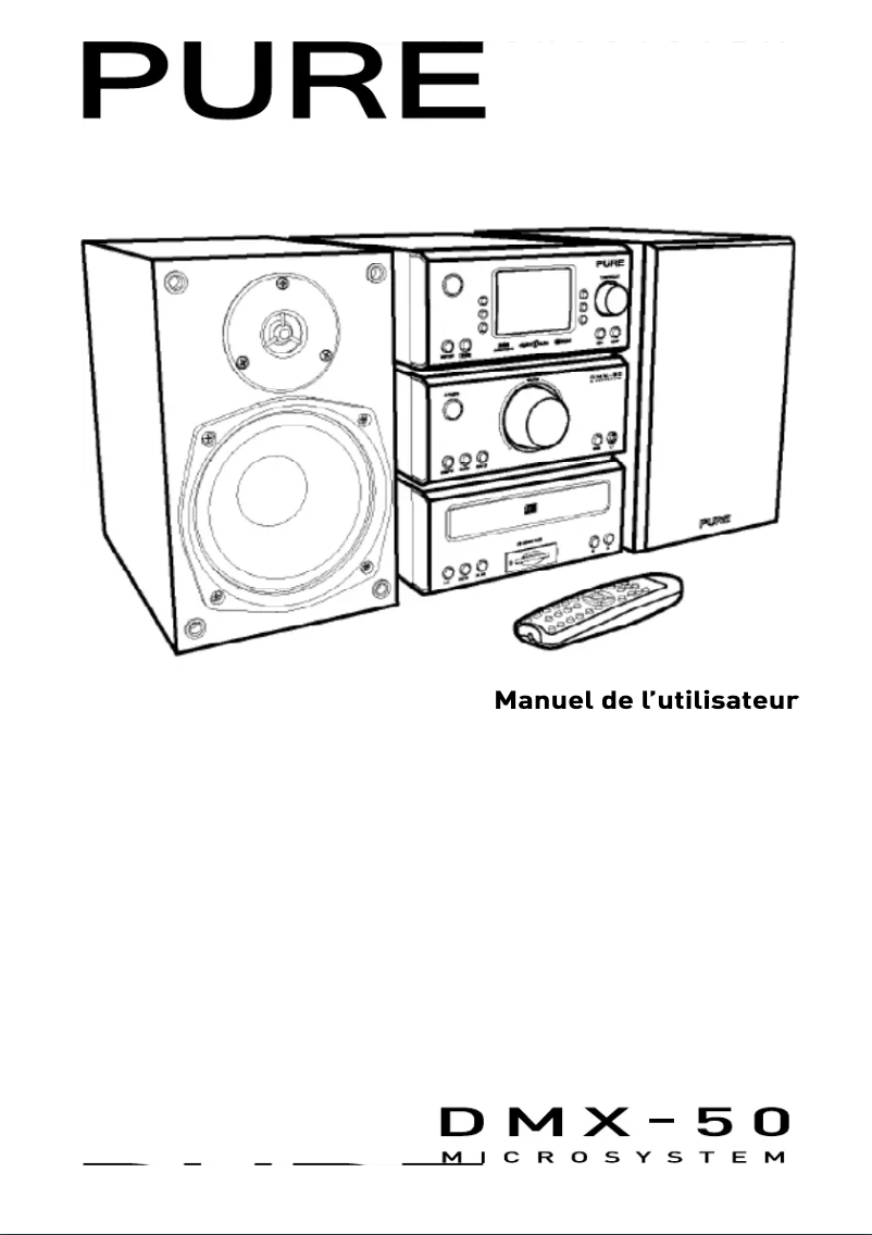 Page n°1 - Manuel utilisateur Pure DMX-50