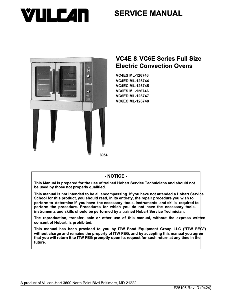 Imagen de la primera página del manual del dispositivo VC66EC