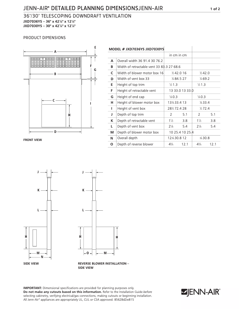 Image de la première page du manuel de l'appareil JXD7030YS