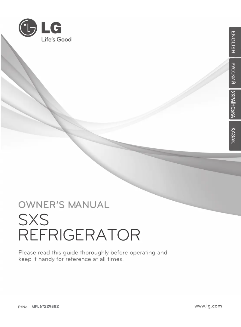 Page 1 de la notice Manuel utilisateur LG GC-M237AGMH