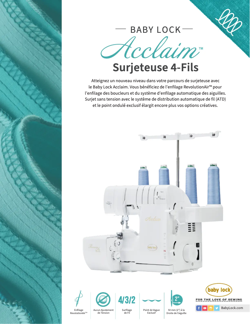 Image de la première page du manuel de l'appareil Acclaim