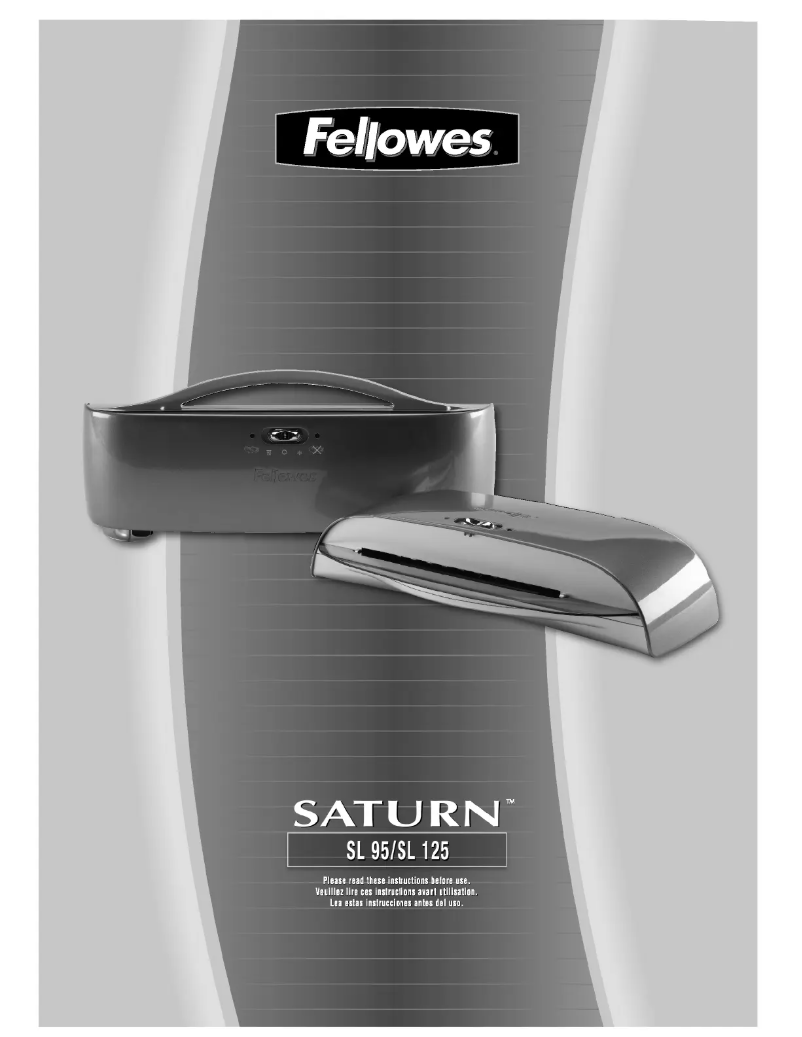 Image de la première page du manuel de l'appareil Saturn SL-125